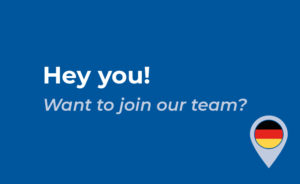 Hey you, we're hiring in Germany!