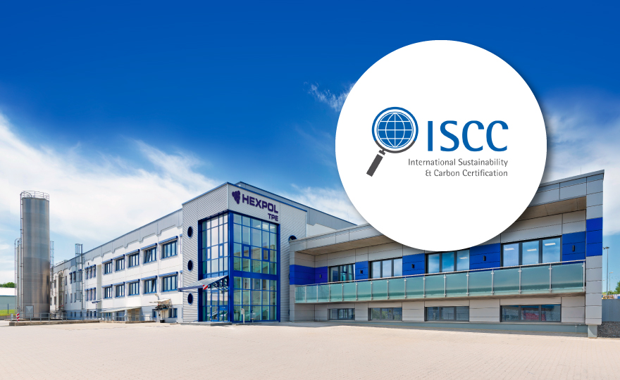 HEXPOL TPE awarded ISCC PLUS certification in Germany