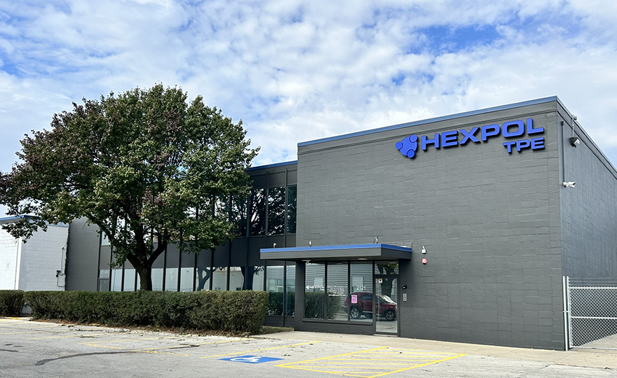HEXPOL's TPE plant in Broadview, Illinois, USA