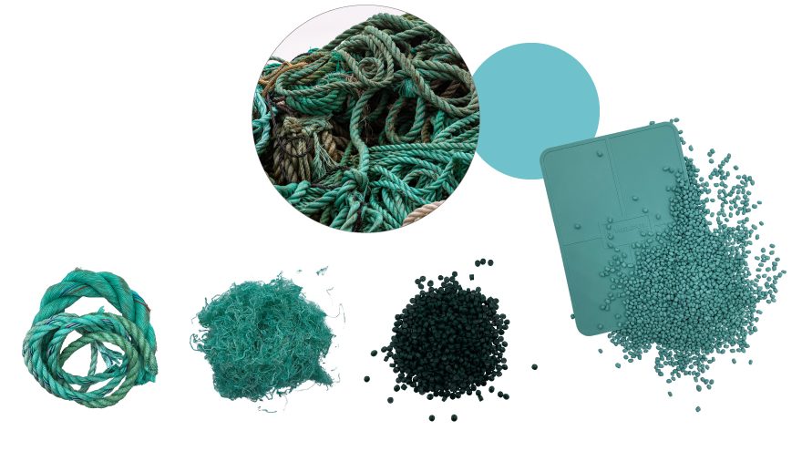 Dryflex Circular TPEs containing Maritime Waste Recyclate