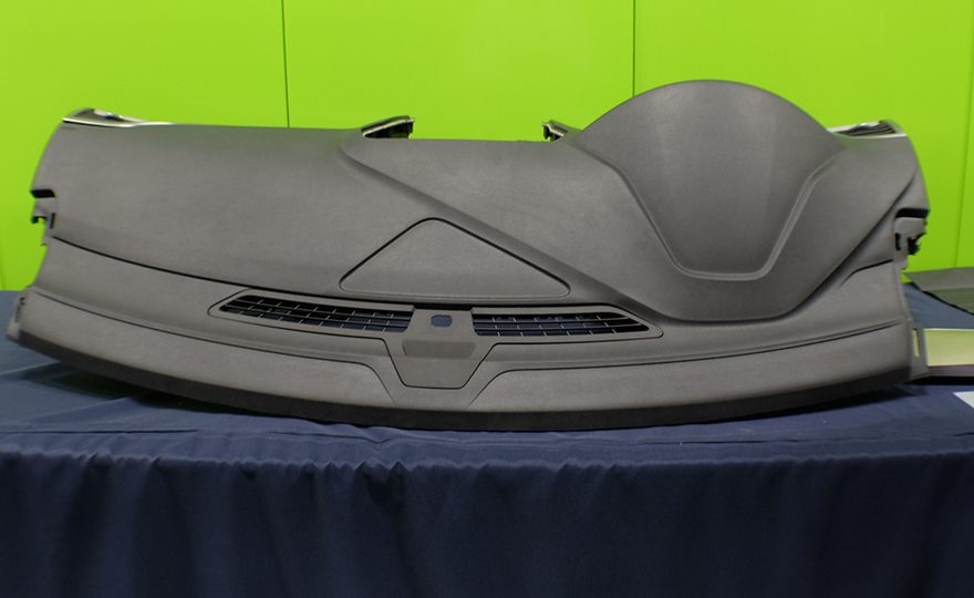 Instrument panel skin, based on the Kraton IMSS™ technology Instrument panel skin, based on the Kraton IMSS™ technology