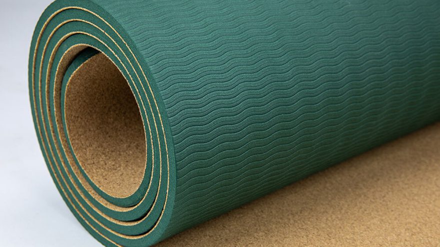 Yoloha Yoga Mats made with Dryflex Green Biobased TPE